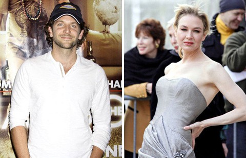 Bradley Cooper y Renee Zellweger disfrutan de una romántica cena