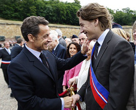 El presidente Sarkozy va a ser abuelo a finales de año