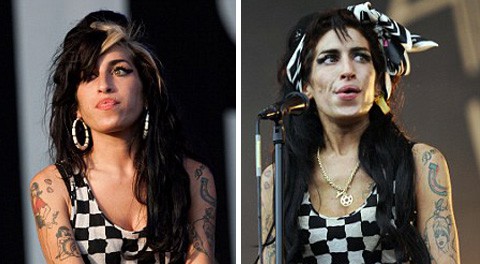 Amy Winehouse besa a Peter Doherty en el V Festival