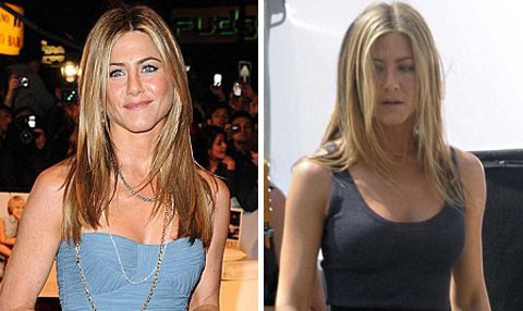 Jennifer Aniston aumenta su pecho sin operarse