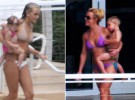Britney y Jamie Lynn Spears disfrutan de unas vacaciones con sus hijos