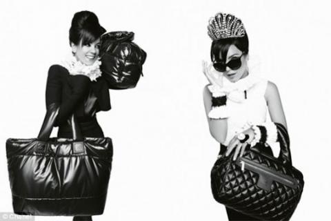 La cantante Lily Allen, nueva imagen de Karl Lagerfeld