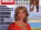 Norma Duval anuncia su divorcio en la portada de ¡Hola!