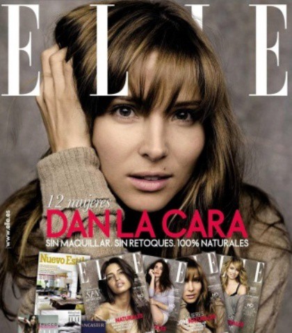 Elsa Pataky, Paz Vega o Patricia Conde con la cara lavada en la portada de Elle