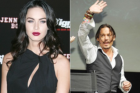 Los más sexys de la gran pantalla: Megan Fox y Johnny Depp