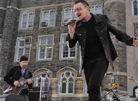 U2 retrasmitirá en directo el concierto de Pasadena en la web de Youtube