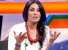 Violeta Santander se muestra más contenida, llora y ataca en Sálvame Deluxe