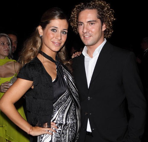 Elena Tablada luce barriguita junto a David Bisbal en Coral Gables, Florida