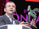 Jorge Javier Vázquez, ovacionado en la entrega de los premios Ondas
