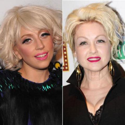 Lady Gaga y Cindy Lauper imagen para los cosméticos Mac