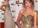Taylor Swift arrasa en los premios de música Country