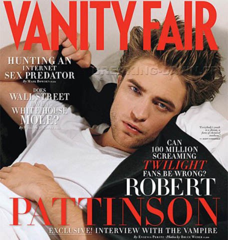 Robert Pattinson protagoniza la portada de diciembre de Vanity Fair