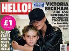 Victoria Beckham y Brooklyn ayudan a los niños pobres de Estados Unidos