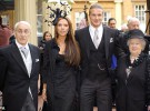 Victoria Beckham viaja a Londres para el funeral del abuelo de David