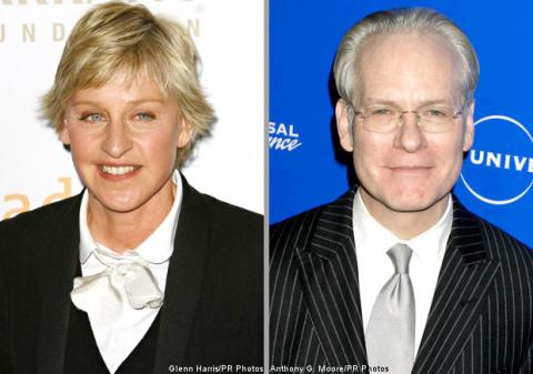 Ellen DeGeneres y Tim Gunn, personajes del año 2009 para PETA