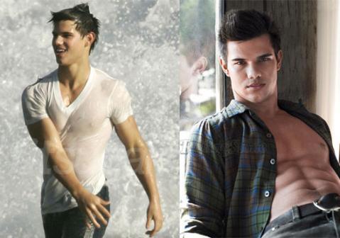 Taylor Lautner, el famoso más en forma de 2009