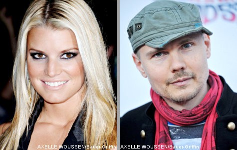 Jessica Simpson, enamorada de Billy Corgan (de Smashing Pumpkins)