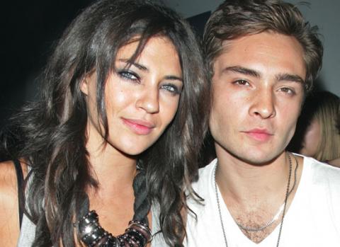 Ed Westwick, un chico romántico y cariñoso según su novia Jessica Szohr