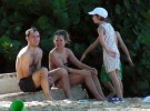 Jude Law y Sienna Miller, juntos en Barbados