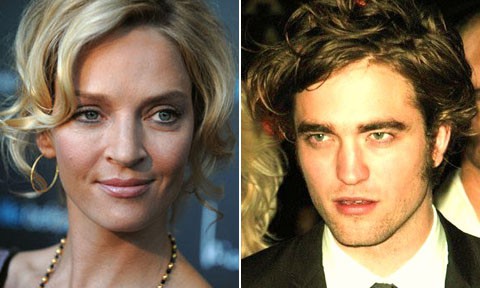 Uma Thurman niega una relación sentimental con Robert Pattinson