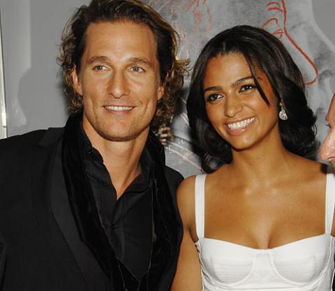 Matthew McConaughey y Camila Alves, padres de su segundo hijo