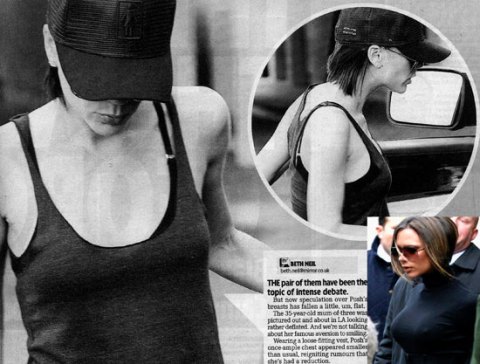 Victoria Beckham pierde la delantera