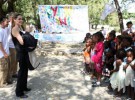 Angelina Jolie estuvo en Haití pero no para adoptar otro niño