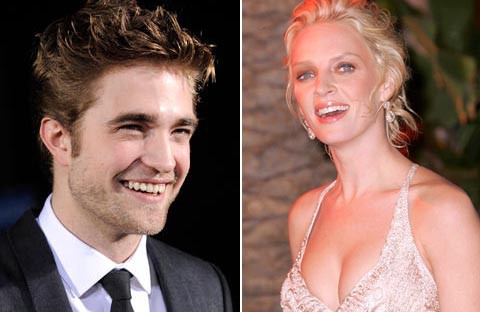 Robert Pattinson, incómodo por las escenas de sexo con Uma Thurman