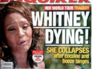 Whitney Houston al borde de la muerte