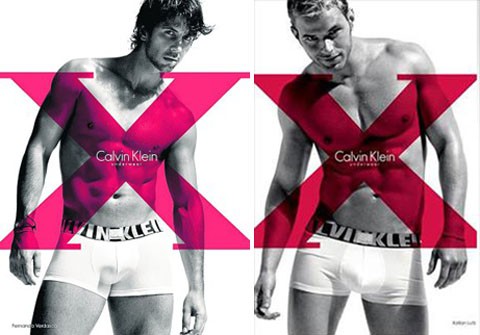 Calvin Klein pone en calzoncillos a Kellan Lutz y a Fernando Verdasco