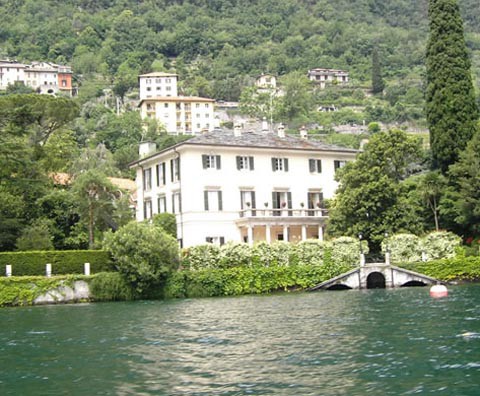 George Clooney no vende su villa del Lago di Como a David Beckham