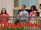 Justin Bieber y los chicos de Glee visitan a los Obama en el Easter Egg Roll