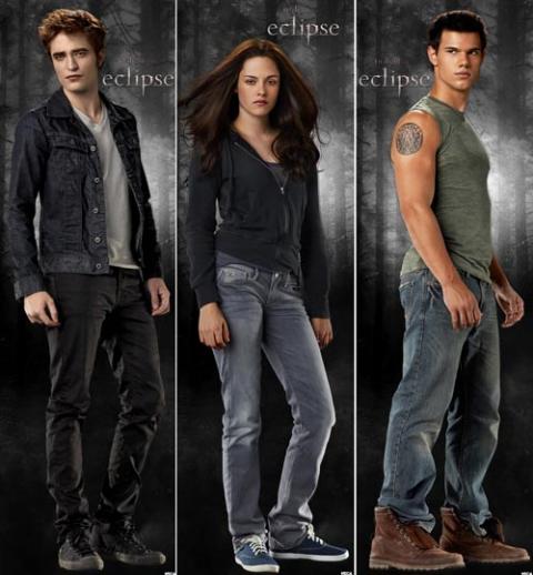 Nuevos pósters promocionales de Eclipse: Bella, Edward y Jacob