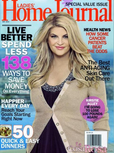 Kirstie Alley habla sobre su aumento de peso