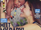 Sandra Bullock presenta a su bebé Louis Bardo en People