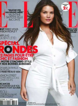 Tara Lynn apuesta por la belleza en tallas grandes para ELLE