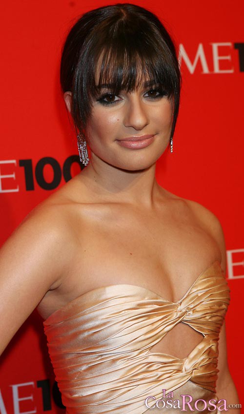 Lea Michele (Glee) se deja ver con su novio Theo Stockman