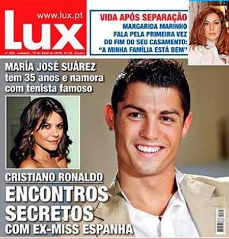 Rumores de encuentros entre Cristiano Ronaldo y María José Suárez
