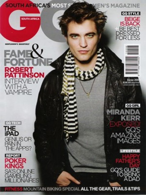 Robert Pattinson celebra su cumpleaños protagonizando reportaje en GQ