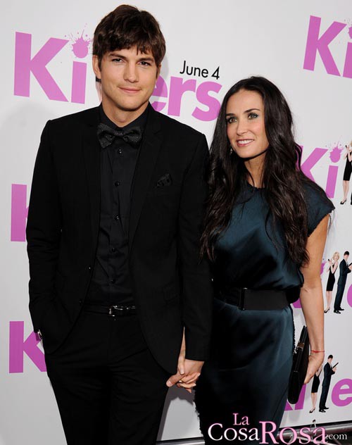 Demi Moore pide a Ashton Kutcher que vuelva al gimnasio