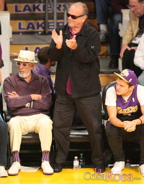 Las celebrities festejan la victoria de Los Angeles Lakers