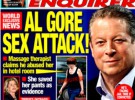 Al Gore podría haber abusado de una masajista