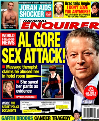 Al Gore podría haber abusado de una masajista