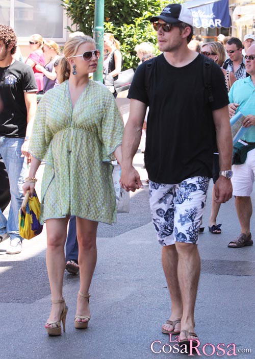 Jessica Simpson, de vacaciones en Capri