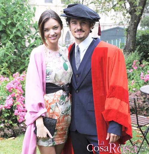 Orlando Bloom y Miranda Kerr se casan en secreto