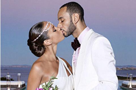 Alicia Keys se ha casado en secreto con Swizz Beatz