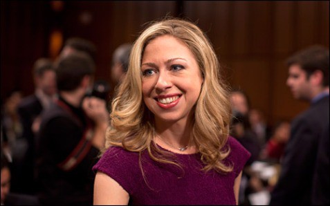 Chelsea Clinton, primera aparición tras su boda