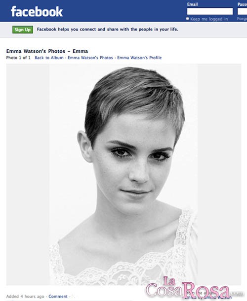 Emma Watson y su radical cambio de look