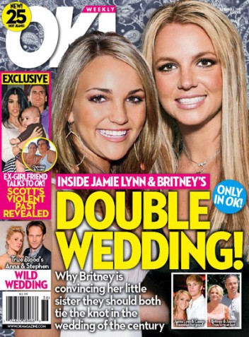 Britney Spears quiere casarse con su hermana en una boda doble