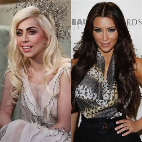 Lady Gaga y Kim Kardashian convertidas en muñecas hinchables
